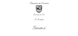 Saluda Modelo saluda Santiag de Cali.