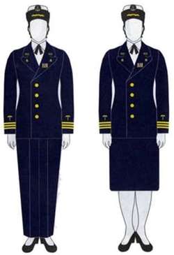 Uniforme mujer C-2A y C-2B Uniforme mujer C-2A y C-2B