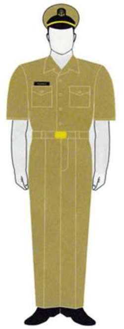 Uniforme hombre Modelo F-1. Uniforme hombre Modelo F-1.