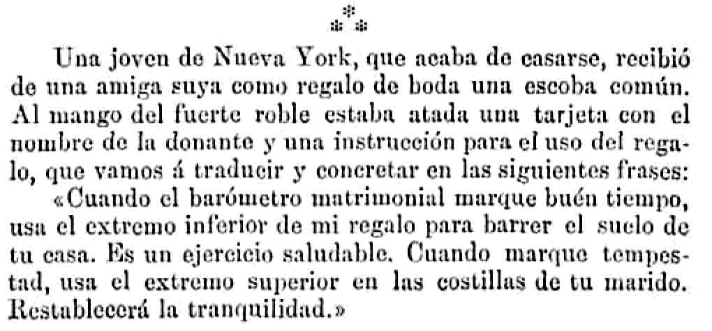Una escoba para los malos momentos