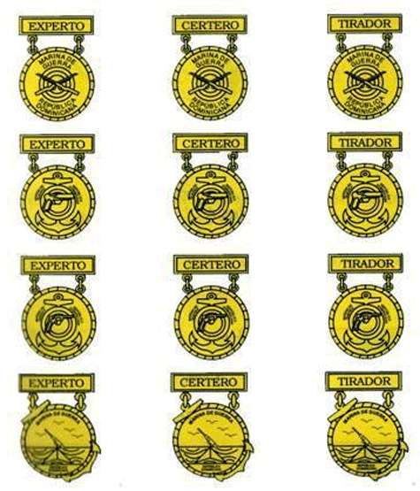 Medallas de tiros. Medallas de tiros.