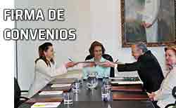 Icono firma de convenios múltiples Renovación de los convenios de las Fundación de ayuda contra la drogadicción
