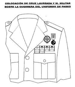 Colocación Cruz Laureada. Colocación Cruz Laureada.