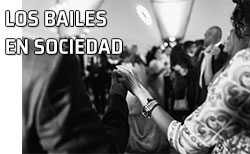 Icono bailes en sociedad Pareja sale a la pista de baile