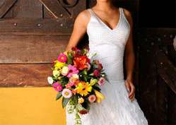Vestido de novia. Vestido de novia de Johanna M. Arce.