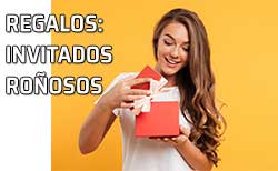 Icono Invitados roñosos Los regalos y los invitados poco 'generosos' o un poco tacaños
