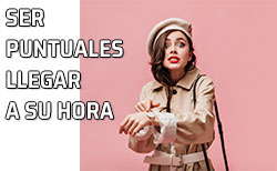 Icono ser puntuales Has visto qué hora es