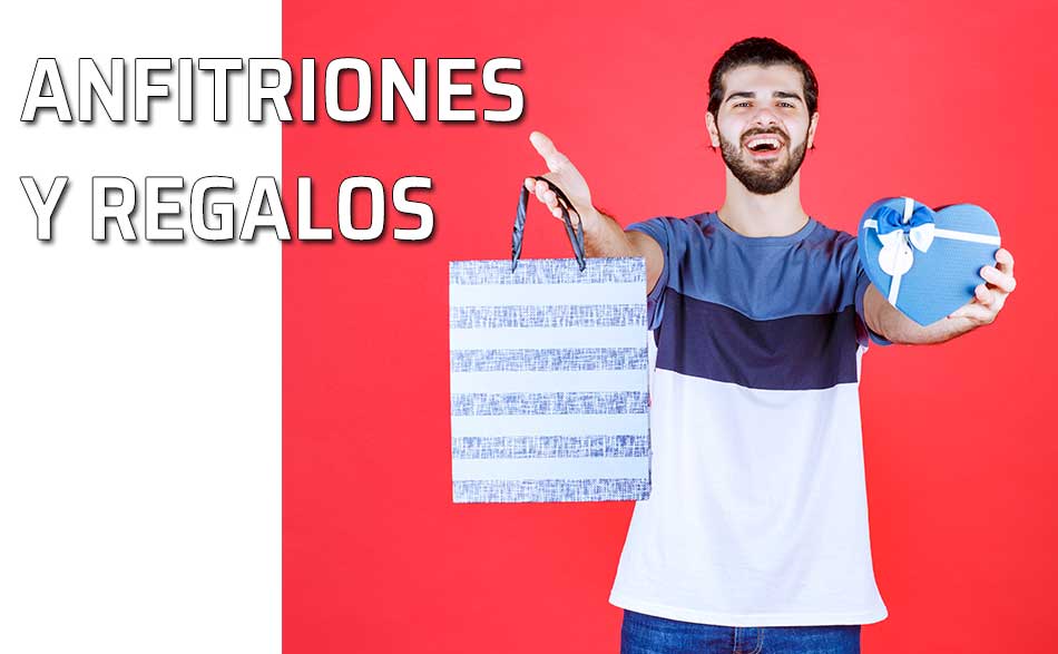 Anfitriones y regalos. Acepta este regalo, por favor