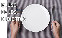 Icono uso de los cubiertos Para qué sirve cada cubierto que se pone en la mesa