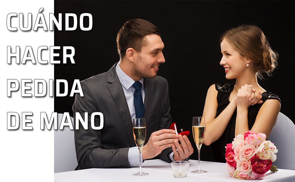Cuándo hacer pedida de mano. Hombre propone compromiso a su novia