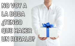 Icono Hacer un regalo sin ir a la boda ¿Tengo que hacer un regalo si no voy a asistir a la boda y su celebración?