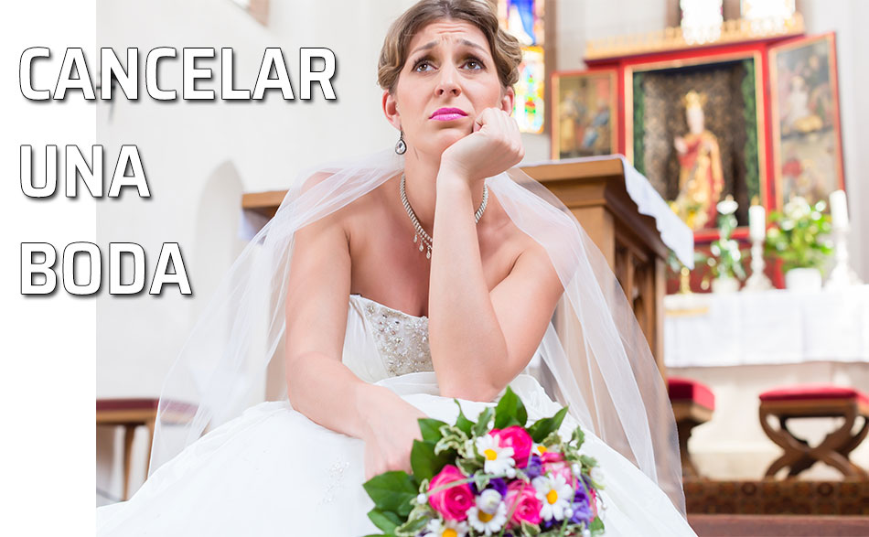 Cancelar una boda. Una novia espera sin éxito, al pie del altar, la llegada del novio