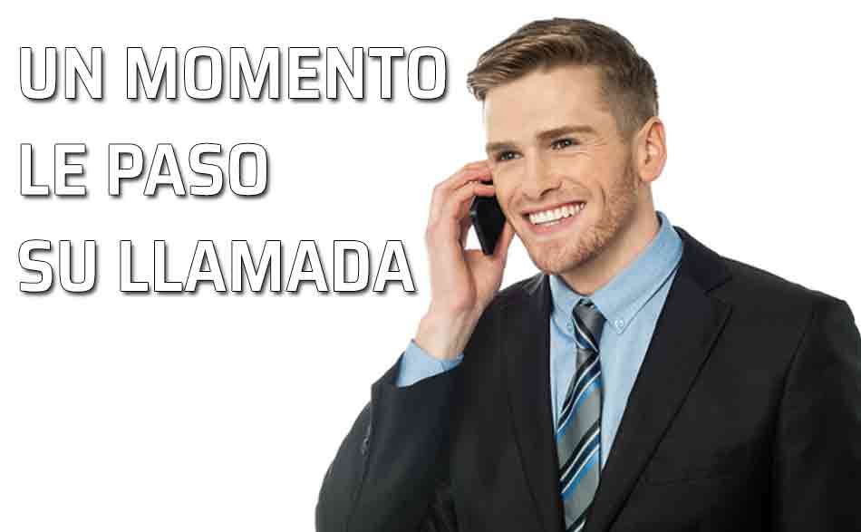 Pasar una llamada. Las llamadas por medio de terceras personas. ¿Cómo las hacemos?