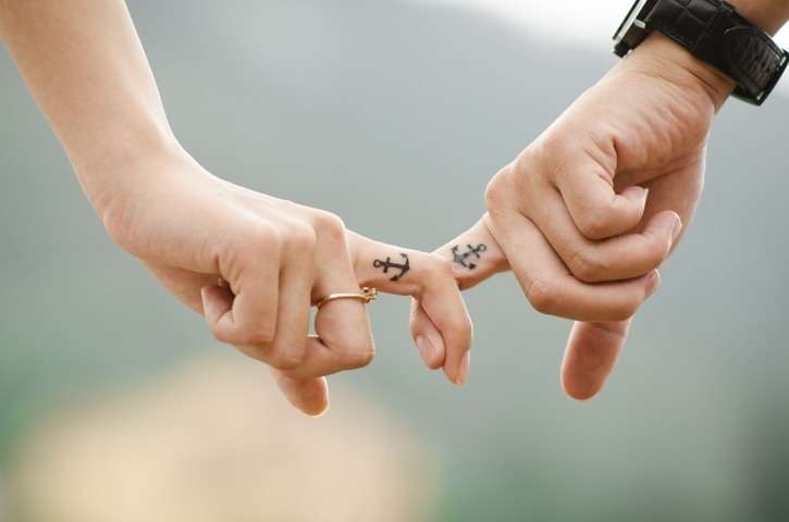 Pareja. Pareja enamorados