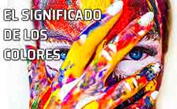 Icono significado colores Maquillaje de colores