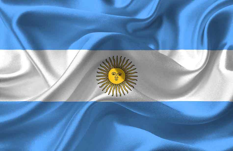 Bandera Argentina Cambio de abanderados. La bandera de Argentina