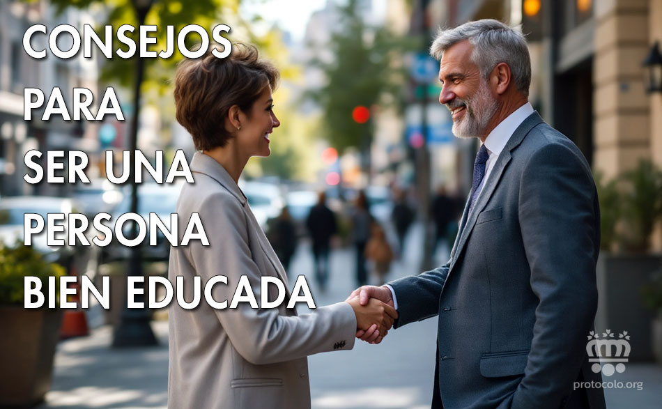 Consejos para ser una persona bien educada. Ser educado es algo más que tener buenos modales