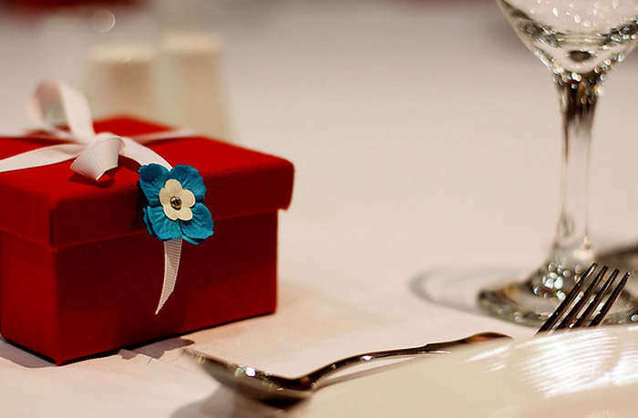Regalo. Detalle de boda