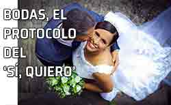 Icono protocolo bodas Pareja de recién casados