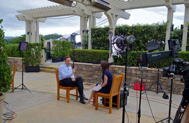 Entrevista. Entrevista canal Bloomberg