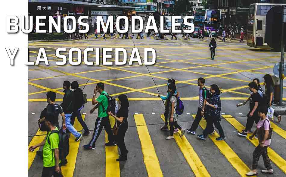 Sociedad y buenos modales. Paso de peatones