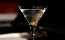 Cocktail. Martini seco.