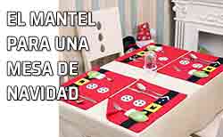 Qué mantel elegir para una mesa de Navidad