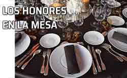 Icono honores mesa Mesa formal