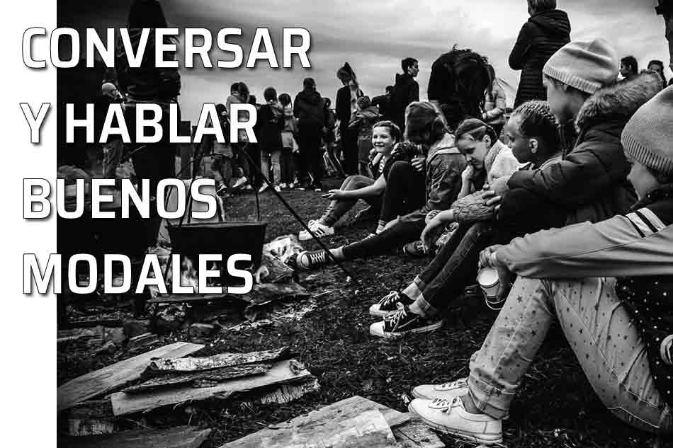 Conversar y hablar. Los buenos modales al conversar y al hablar. Aquella urbanidad