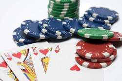 Fichas. Fichas para juegos de mesa, póker.