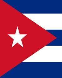 Imagen Protocolo & Etiqueta. La bandera de la estrella solitaria. La bandera de Cuba.